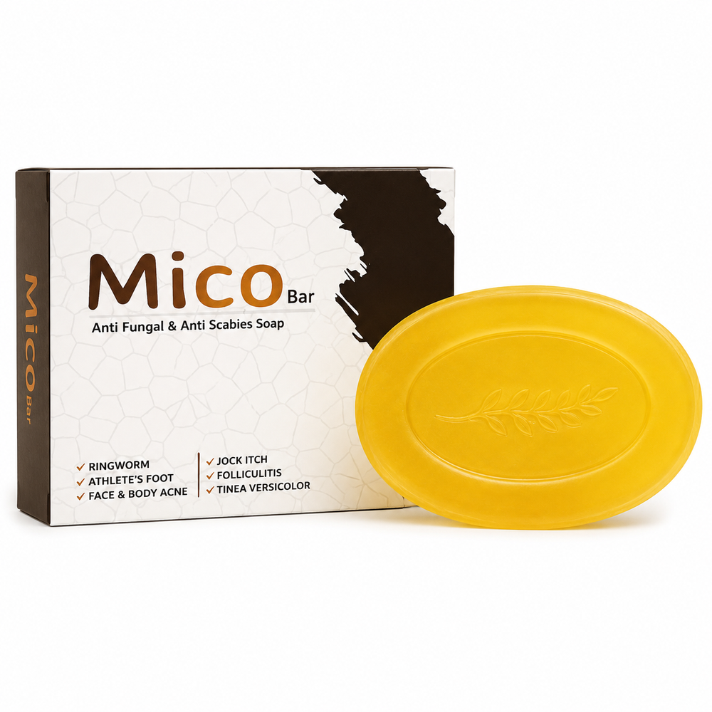 Mico Bar – Anti-Fungal & Anti-Scabies Medicated Soap (90g)