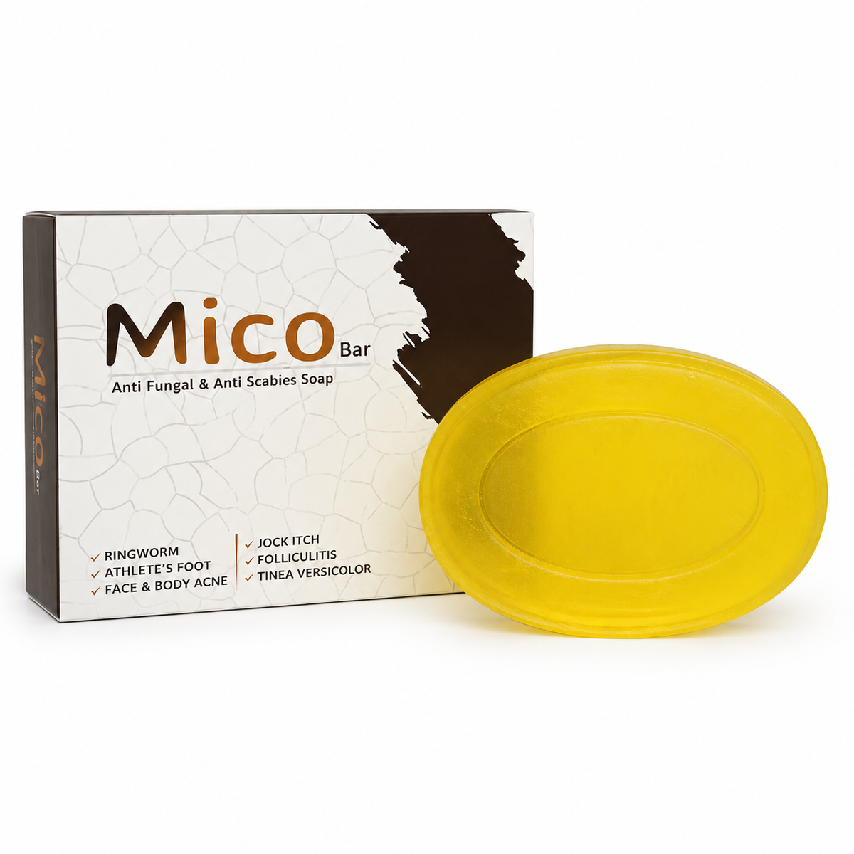 Mico Bar – Anti-Fungal & Anti-Scabies Medicated Soap (90g)